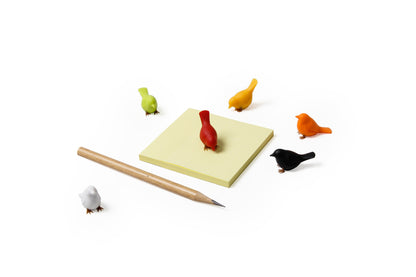 Vögel Sitzend Magnete  (Recycelter Kunstoff)