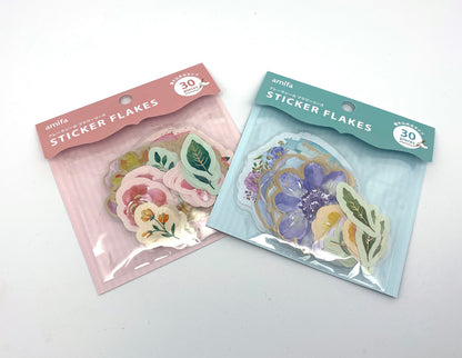 Sticker, Etiketten Aufkleber Blumen