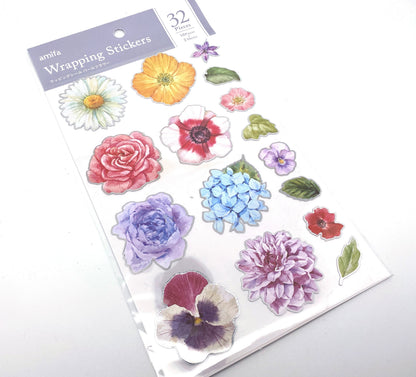 Wrappinng  Sticker / Aufkleber / Etiketten je 30 Stück