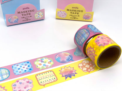 Etiketten Tape Washi Tape 30mm x 3M